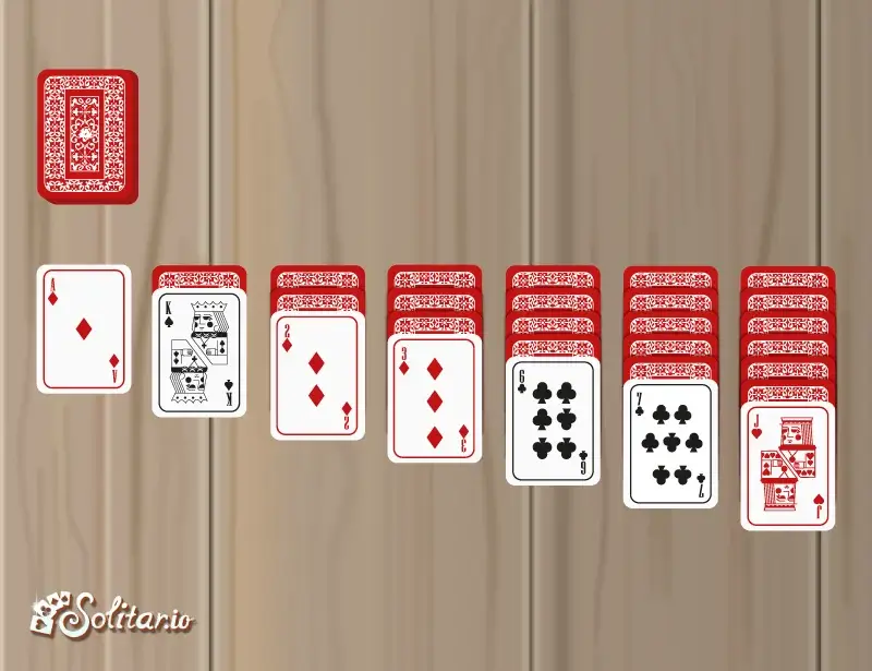 Paso 4 colocar el mazo de reserva sobre el tablero