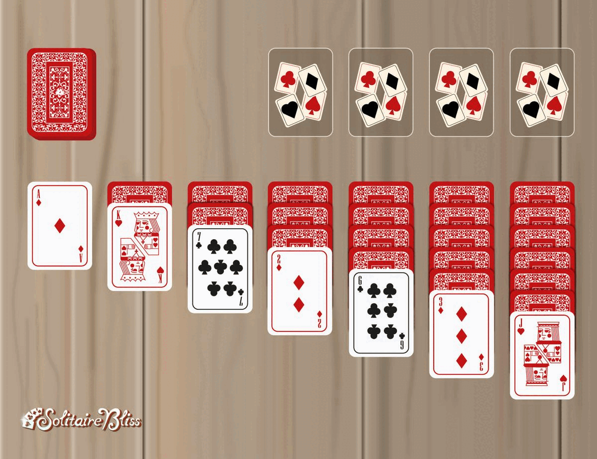 mueve primero las cartas del tablero