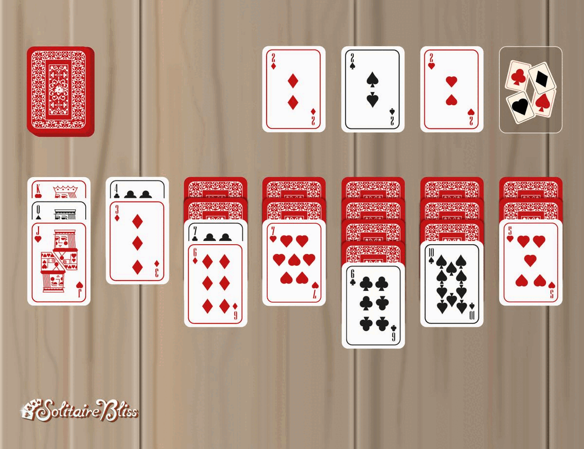 mueve las cartas con intención